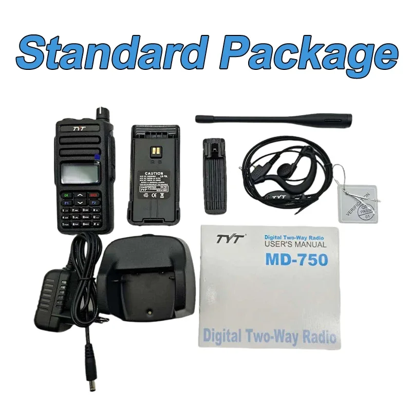Оригинальное цифровое радио tyt md-750 dmr - Фотография_6