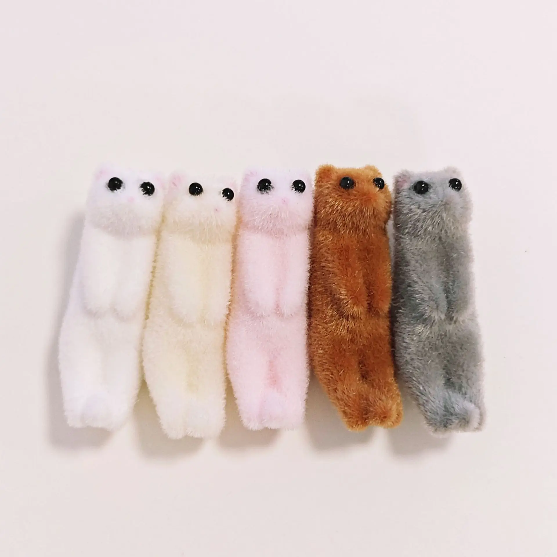 3d флокированные смоляные подвески в виде кошек - Фотография_6