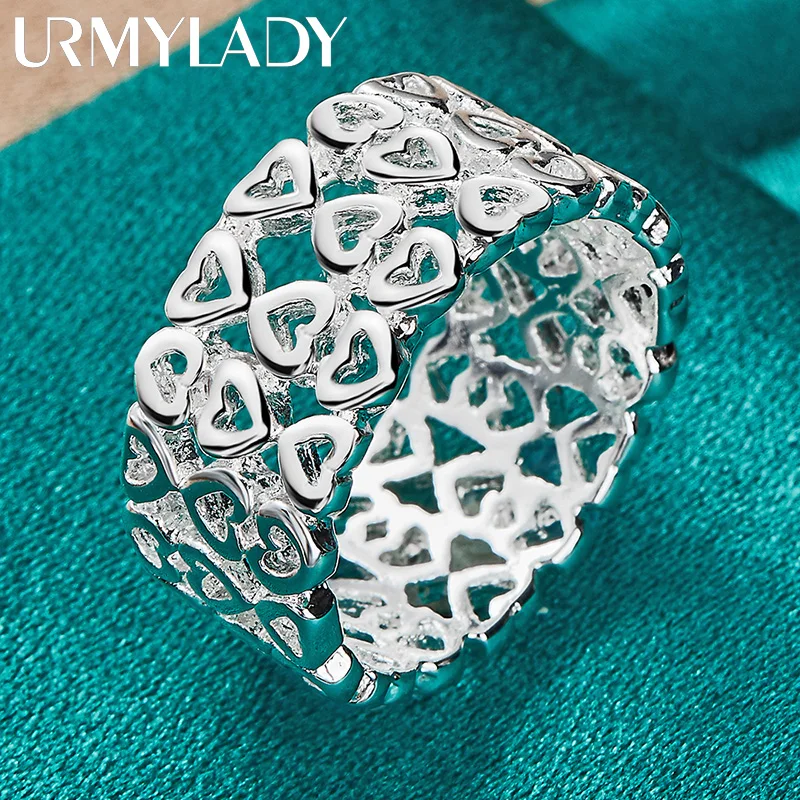 Urmylady полое сердце из стерлингового - Фотография_5