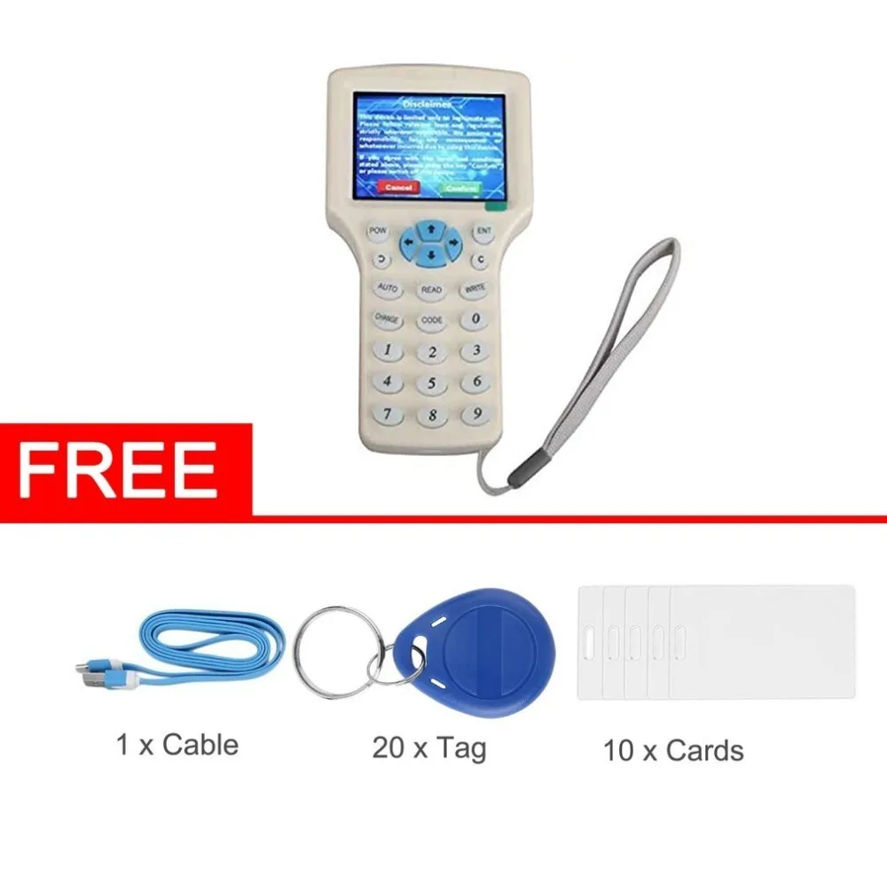 10-частотная rfid-карта nfc-считыватель - Фотография_2