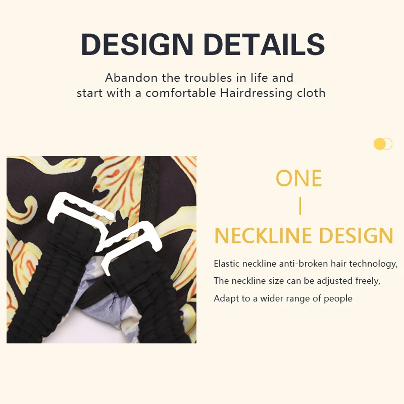 Профессиональная водонепроницаемая накидка для стрижки волос - Фотография_5