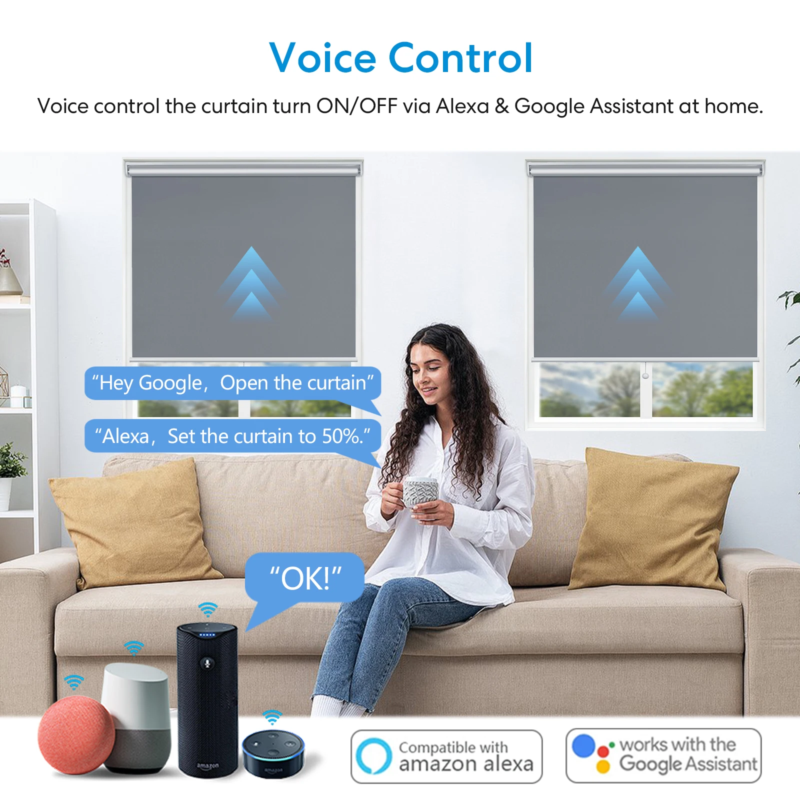 Tuya smart life переключатель штор - Фотография_3