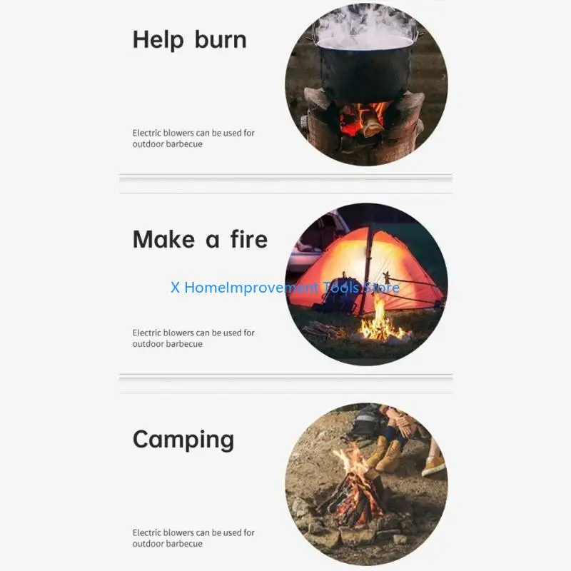 Воздуходувка для приготовления пищи для пикника на открытом воздухе - Фотография_5