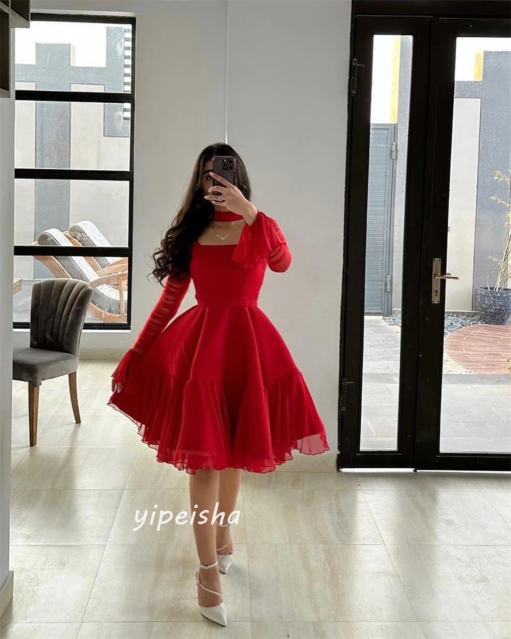 Джиайгун с оборками по индивидуальному заказу - Фотография_3