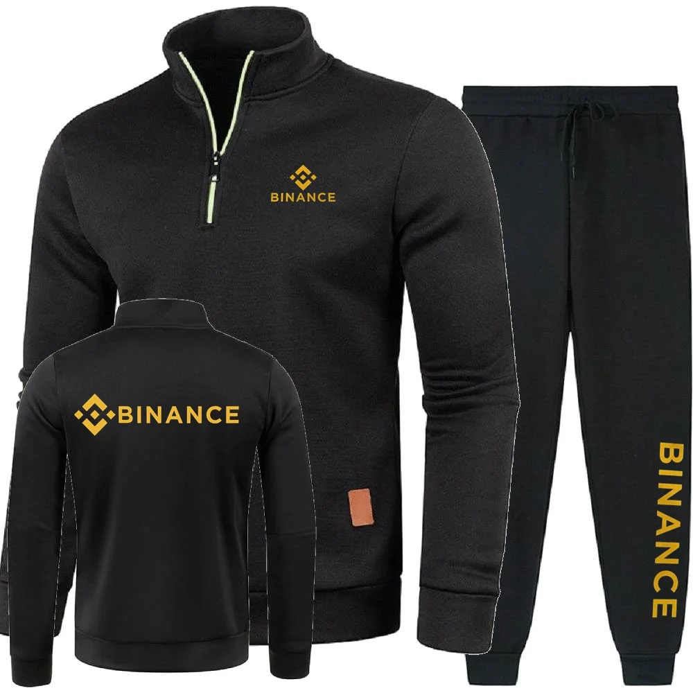 Новый мужской пуловер binance crypto - Фотография_5