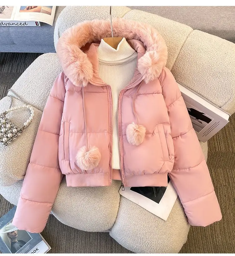 Зимняя новая пуховая хлопковая одежда - Фотография_5