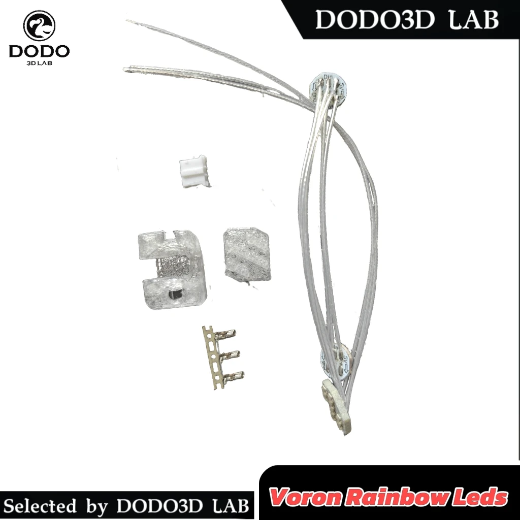 Печатная плата радужных светодиодов rgbw для 3d-принтера voron 2