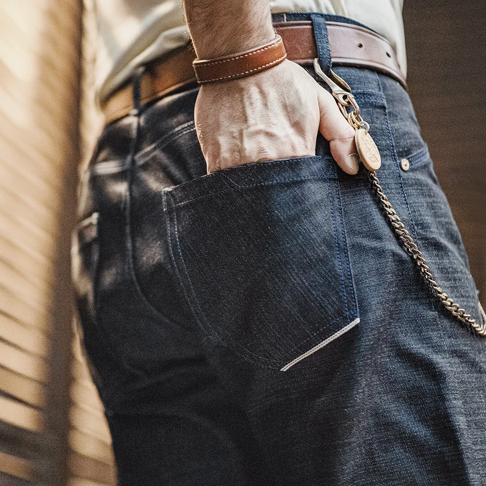 Maden новые ретро 13 унций selvage - Фотография_5
