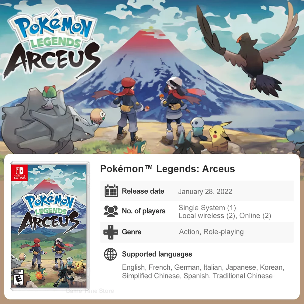Legends pokémon arceus switch игра - Фотография_3