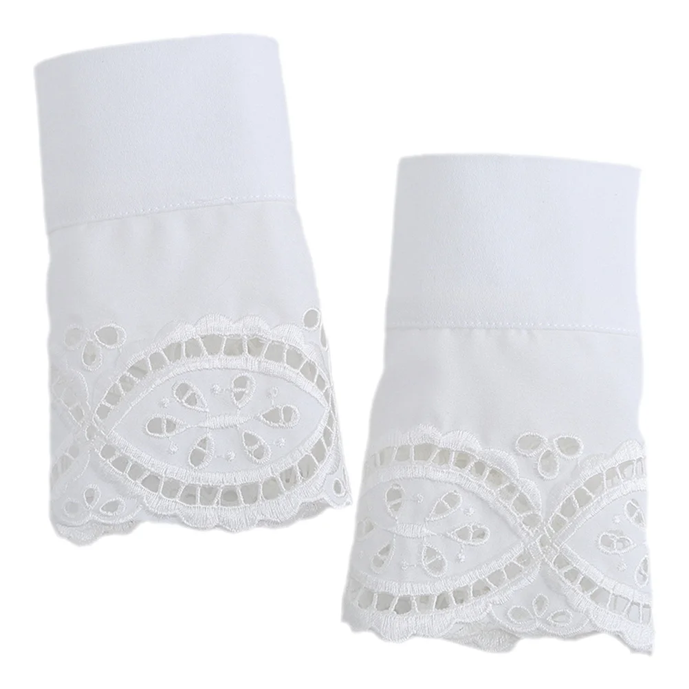 1 пара кружевных манжет на запястьях - Фотография_4