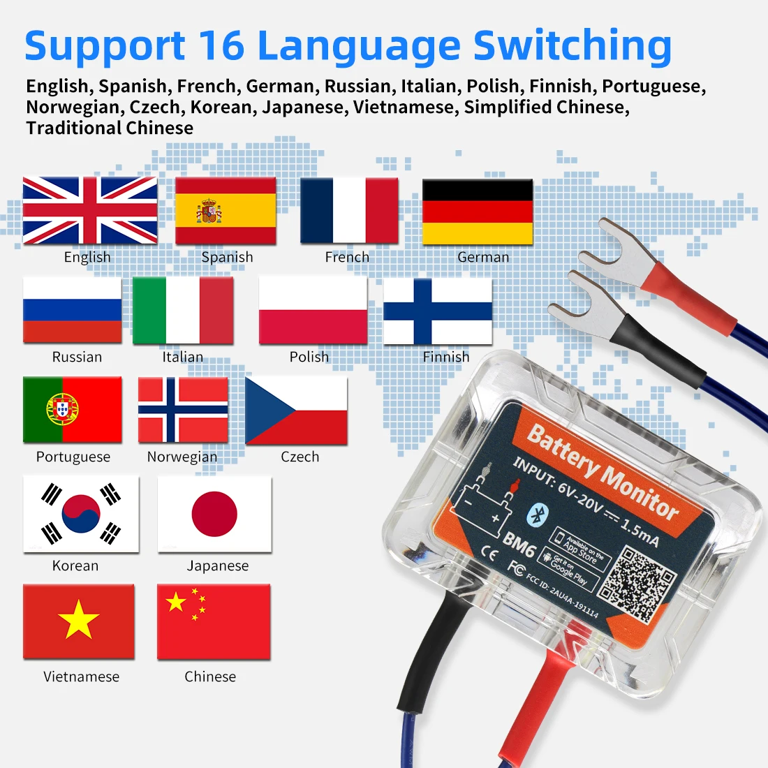 Bm6 беспроводной bluetooth 4 - Фотография_5