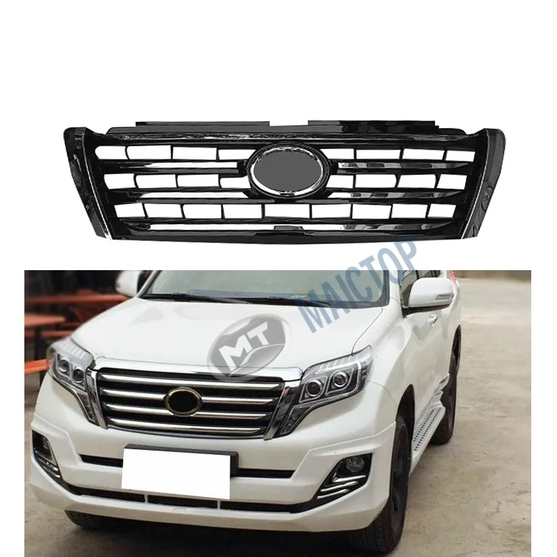 Пластиковая черная хромированная решетка для land cruiser prado 150 j150