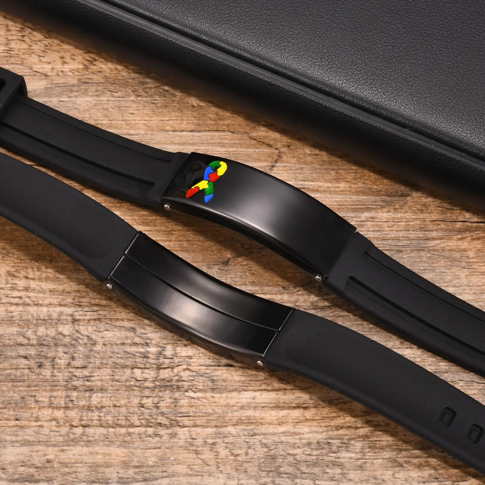 Мм персонализированный браслет осведомленности об аутизме - Фотография_5