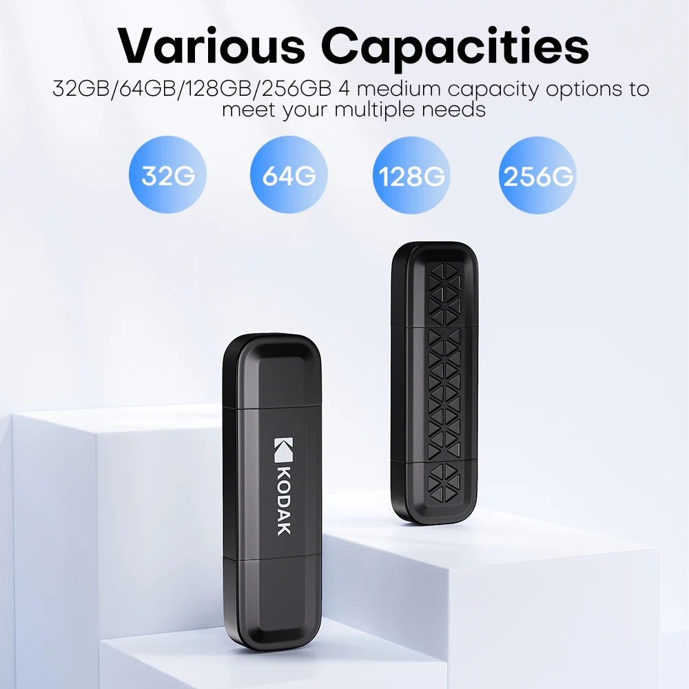 Kodak dual usb flash drive memory stick usb3 - Фотография_5