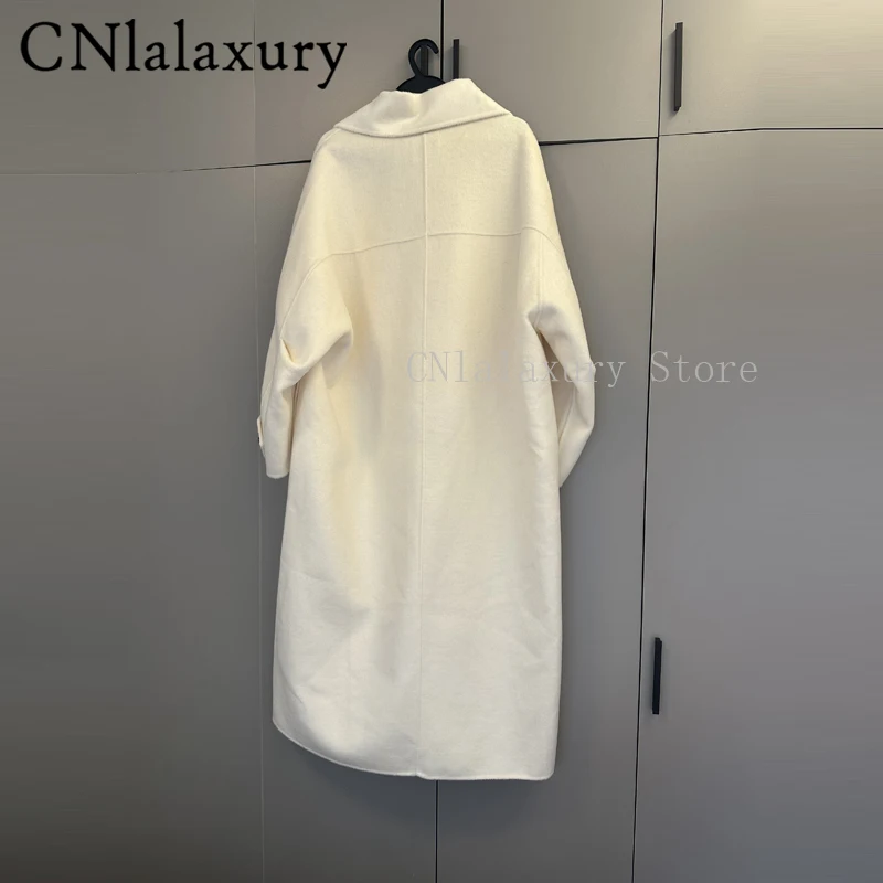 Cnlalaxury женские длинные двусторонние - Фотография_3