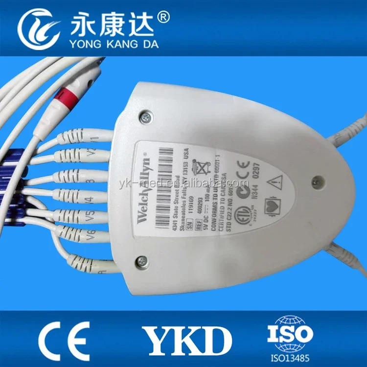 Совместим с кабелем ecg для пациентов wel ch allyn 400293 - Фотография_4