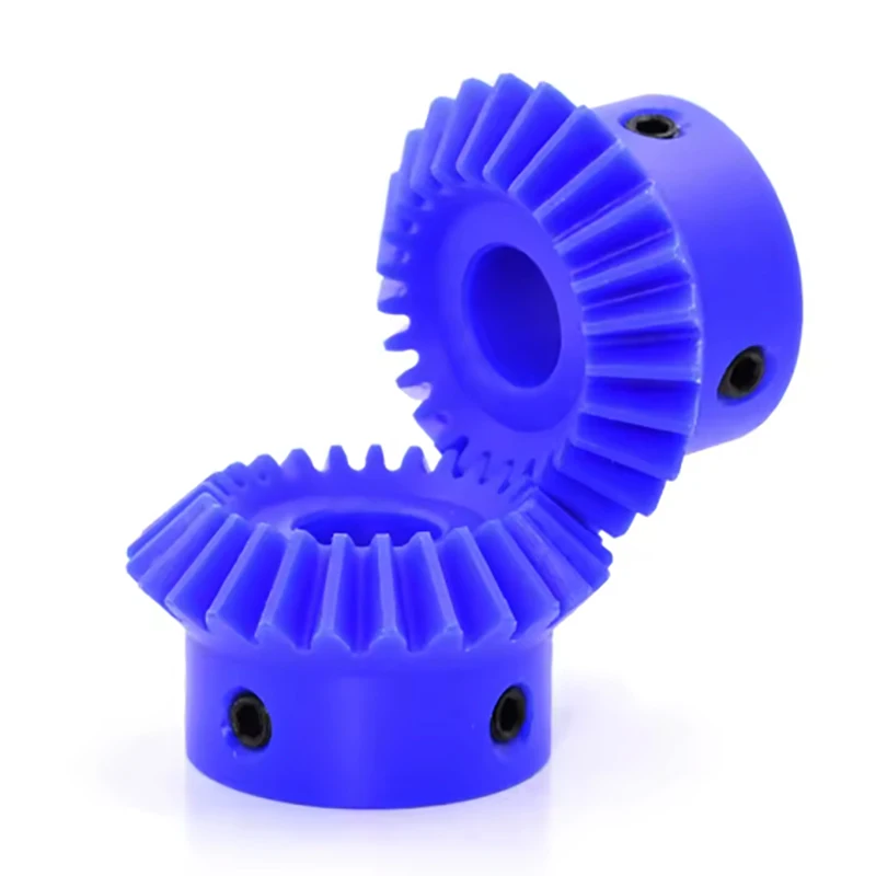 1:1 синяя нейлоновая коническая шестерня 1 м 1 - Фотография_6
