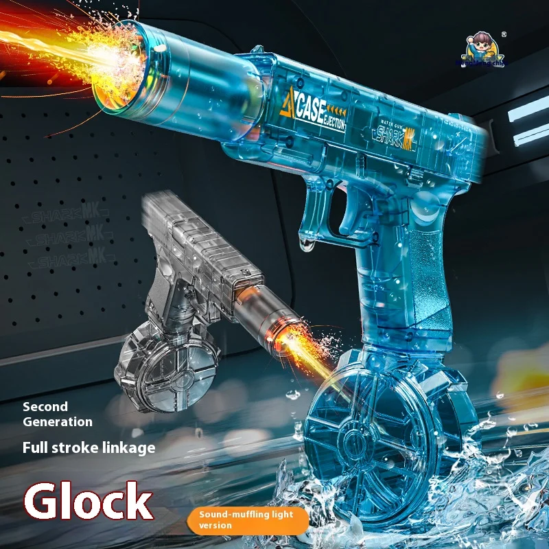 Электрический водяной пистолет glock gen2 super soaker - Фотография_2