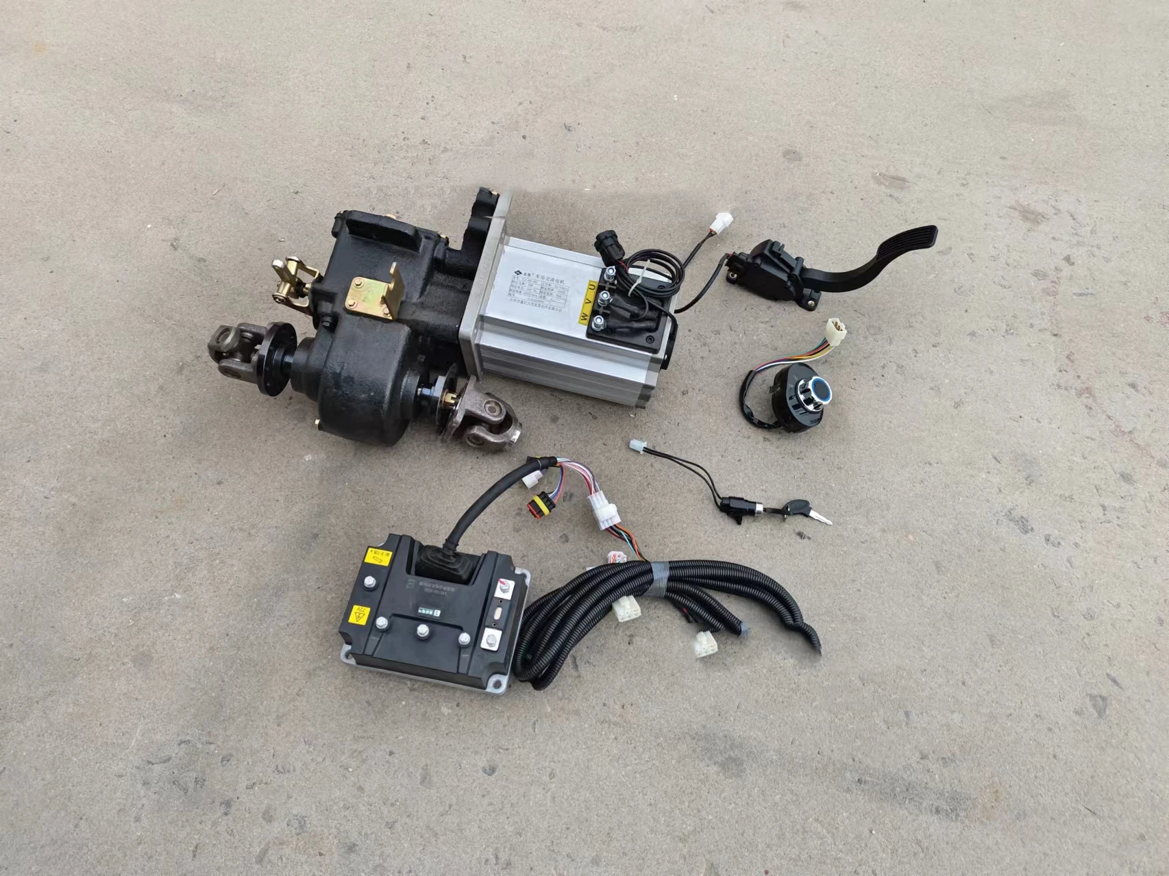 Электрический двигатель 20 квт для ev 72 в 5000 вт bldc - Фотография_2