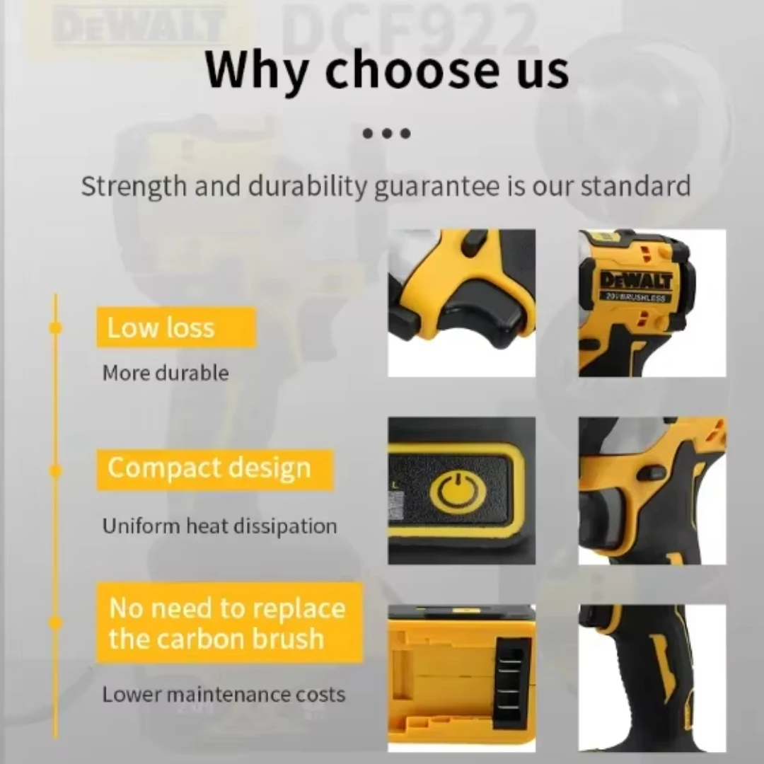 Беспроводной ударный гайковерт dewalt dcf922 - Фотография_6