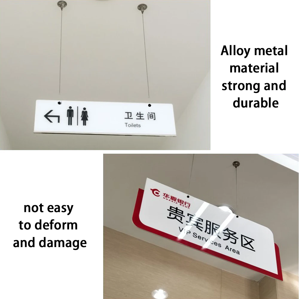 Регулируемый комплект подвески из стальной троса - Фотография_6