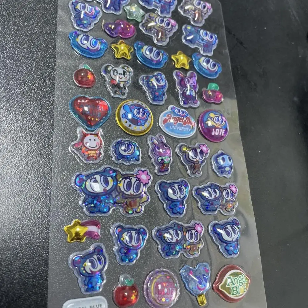 Kawaii disney angel желейные наклейки - Фотография_3