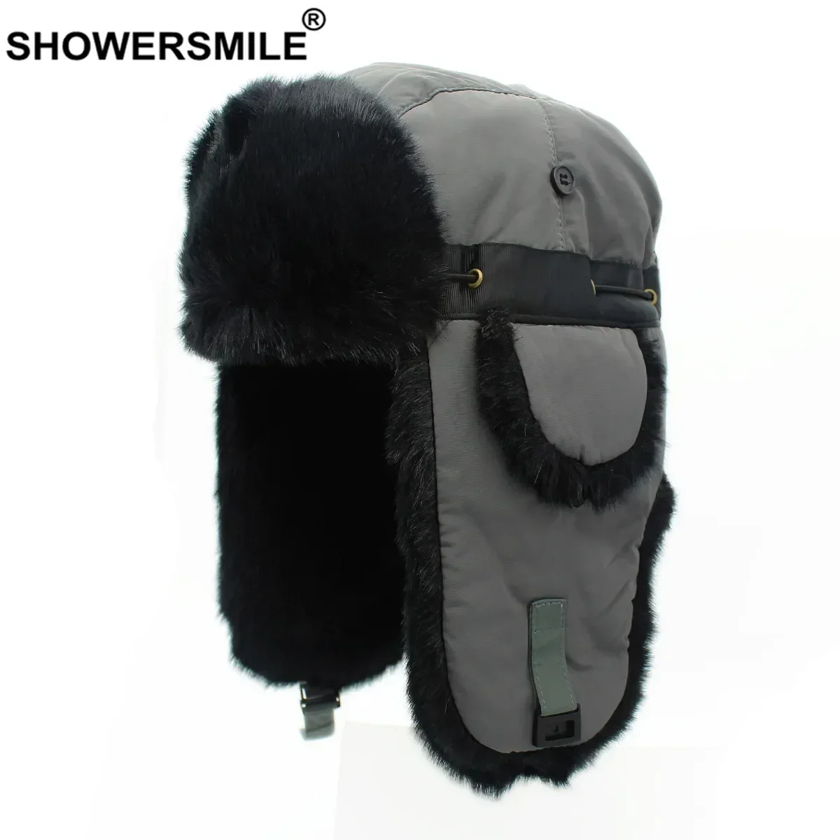 Showersmile зимняя теплая шапка - Фотография_2
