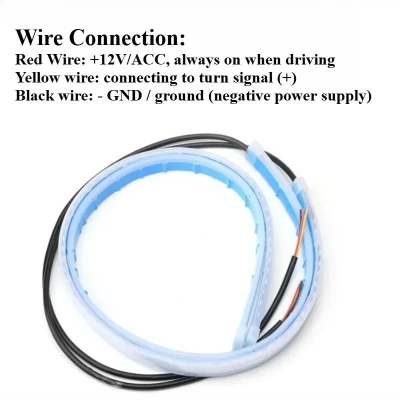 См автомобильные drl гибкие водонепроницаемые - Фотография_5