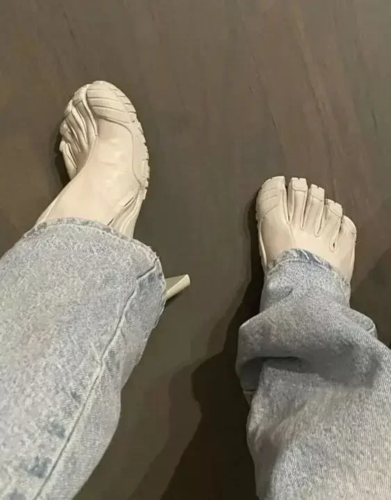 Модные новые женские ботинки с пятью пальцами - Фотография_2