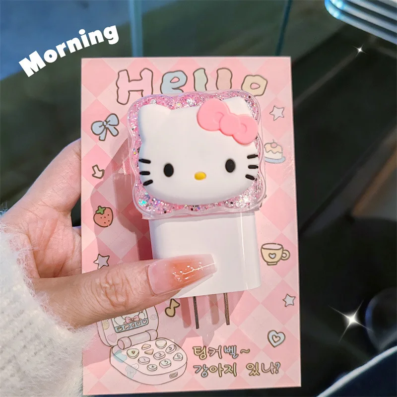 Новый diy высококачественный чехол для зарядного устройства hello kitty - Фотография_3