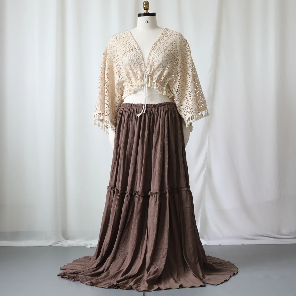 Платья для фотосессии для беременных в стиле бохо