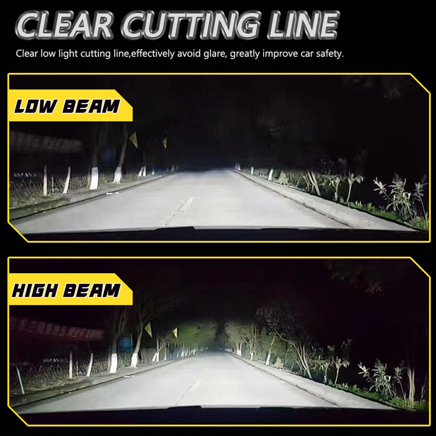 H7 фара h4 би светодиодные лампы - Фотография_3