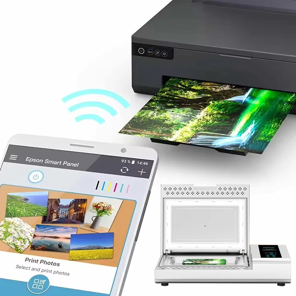 Новый черный портативный фотопринтер a3 l18050 - Фотография_3