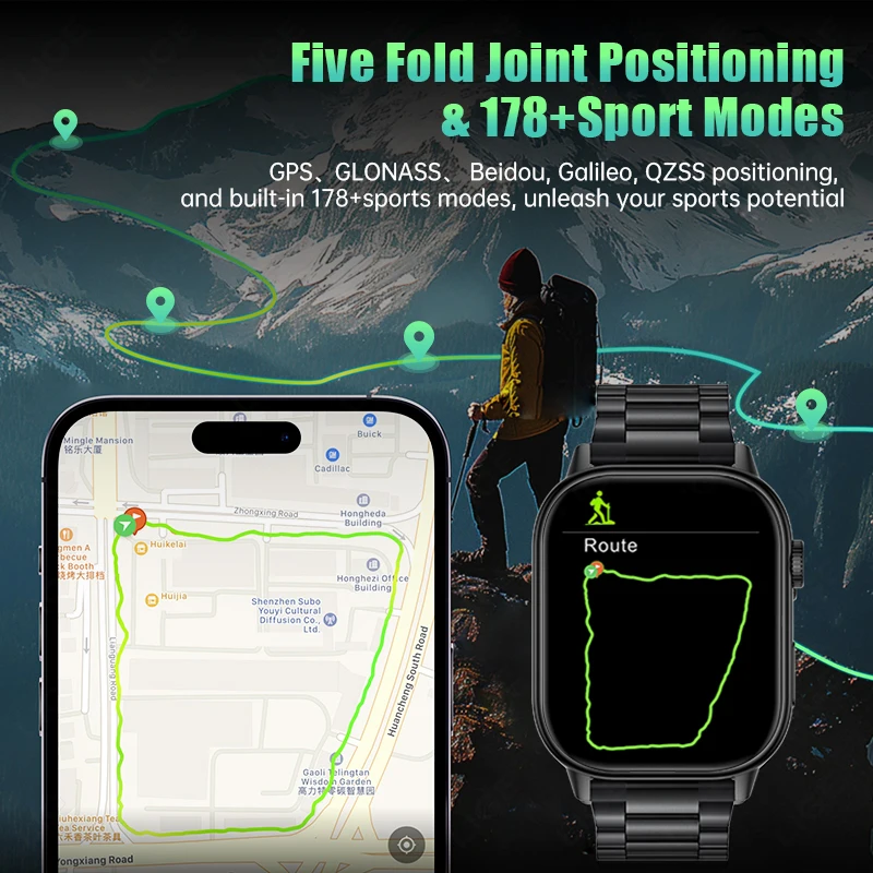 Lige новые смарт-часы с gps-трекером - Фотография_2
