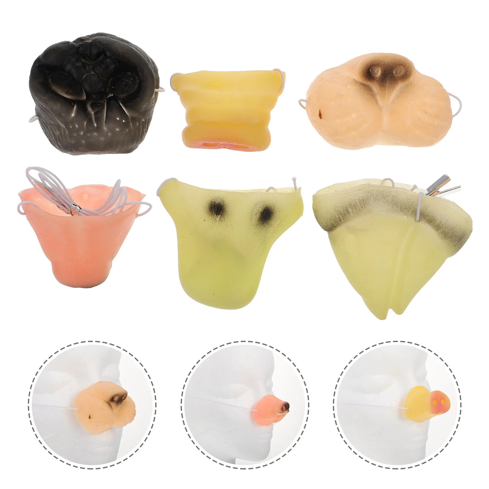 Маска носа животного хэллоуин детские - Фотография_3