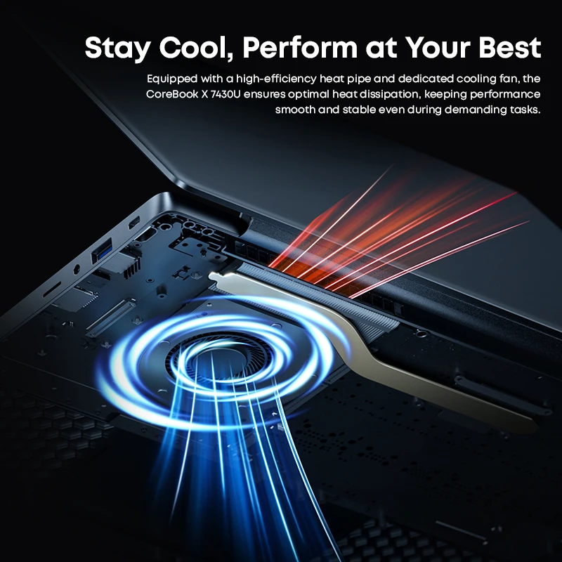 Игровой ноутбук chuwi corebook x amd r5-7430u - Фотография_6