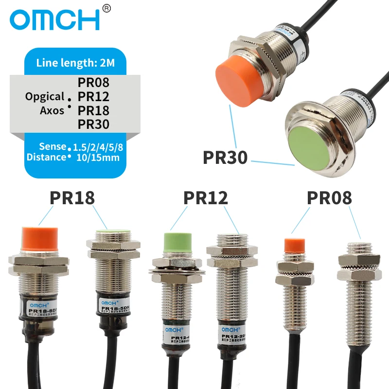 Тип omch autonics индуктивный датчик