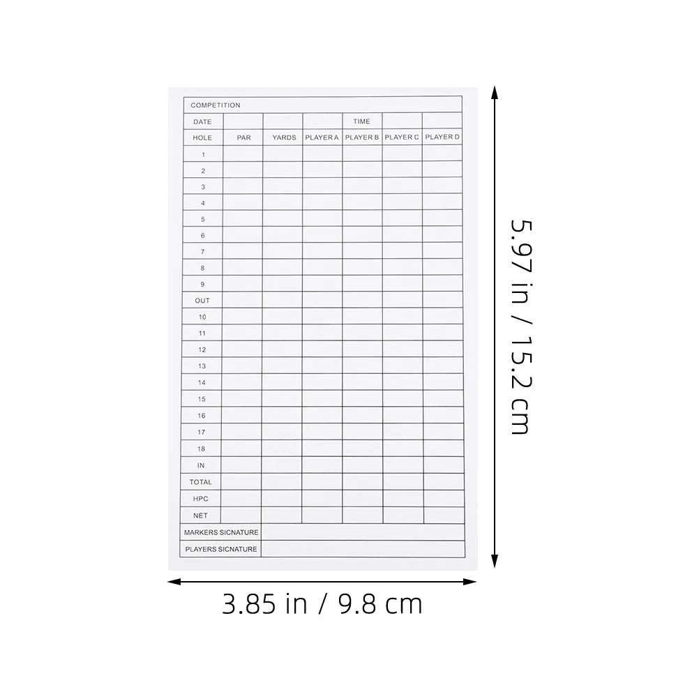 Карточки для гольфа с принтом - Фотография_6