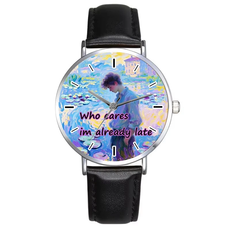 Новые женские часы who cares im already late