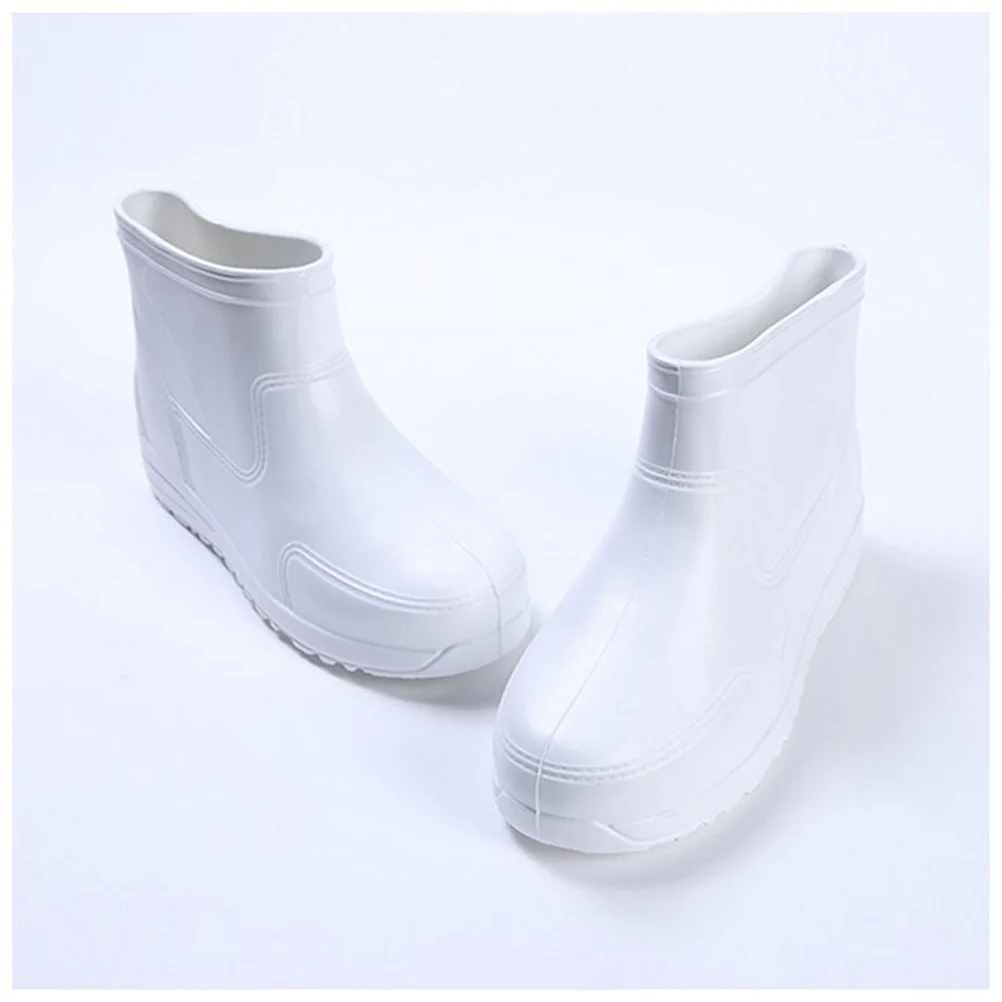 1 пара портативных кислотостойких щелочей дождевых туфель - Фотография_6