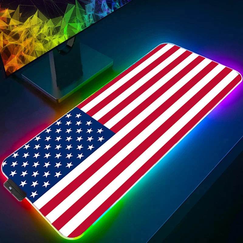 Космический светодиодный коврик для мыши rgb
