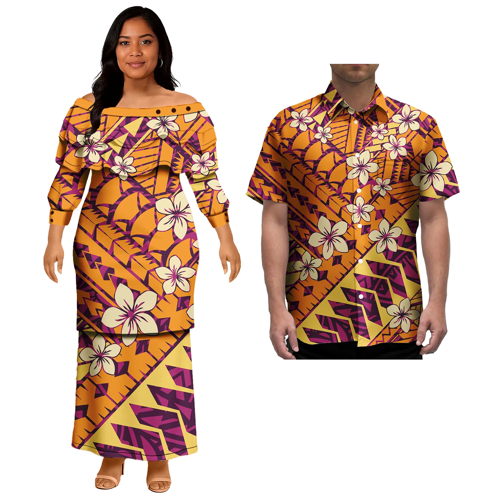 Платье pacific islander в полинезийском племени самоан - Фотография_5