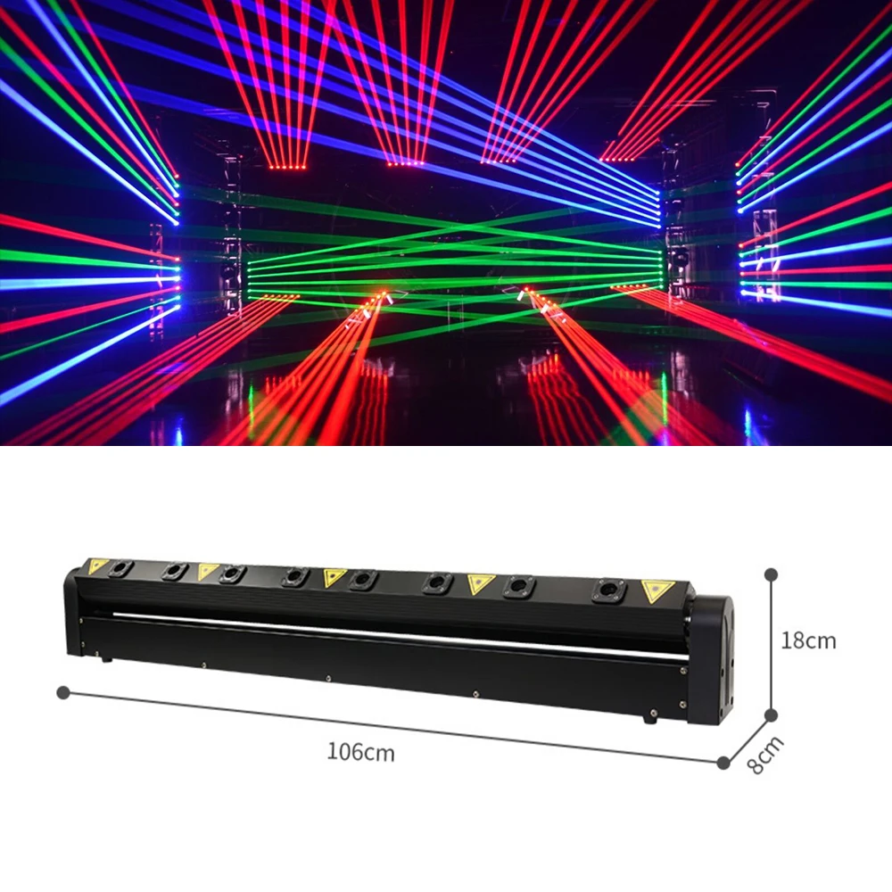 Butoy 8 eyes stage dmx led beam - Фотография_3