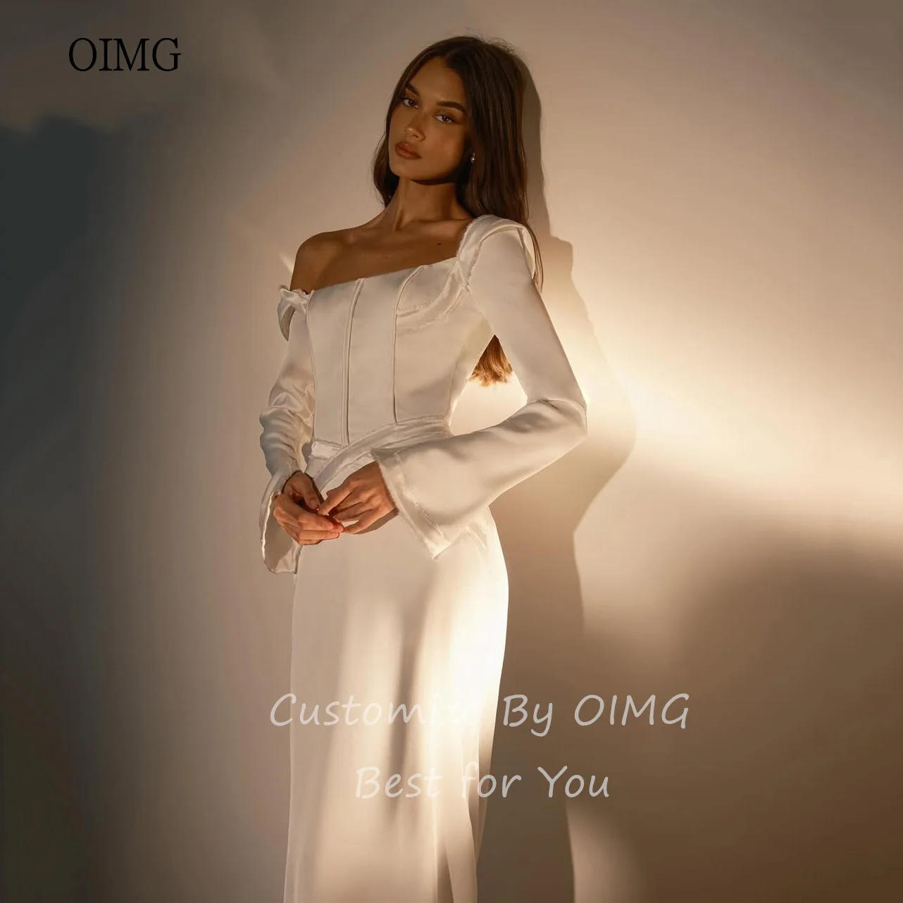 Oimg современное свадебное платье - Фотография_4