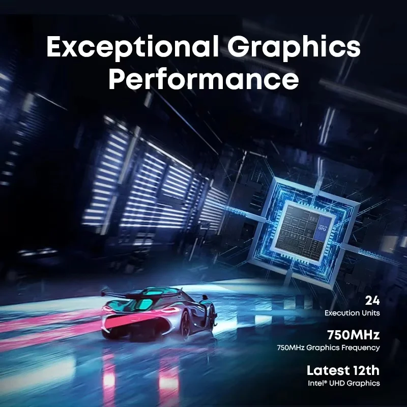 Мини-пк chuwi larkbox x с концентратором usb c intel n100 (3 - Фотография_3