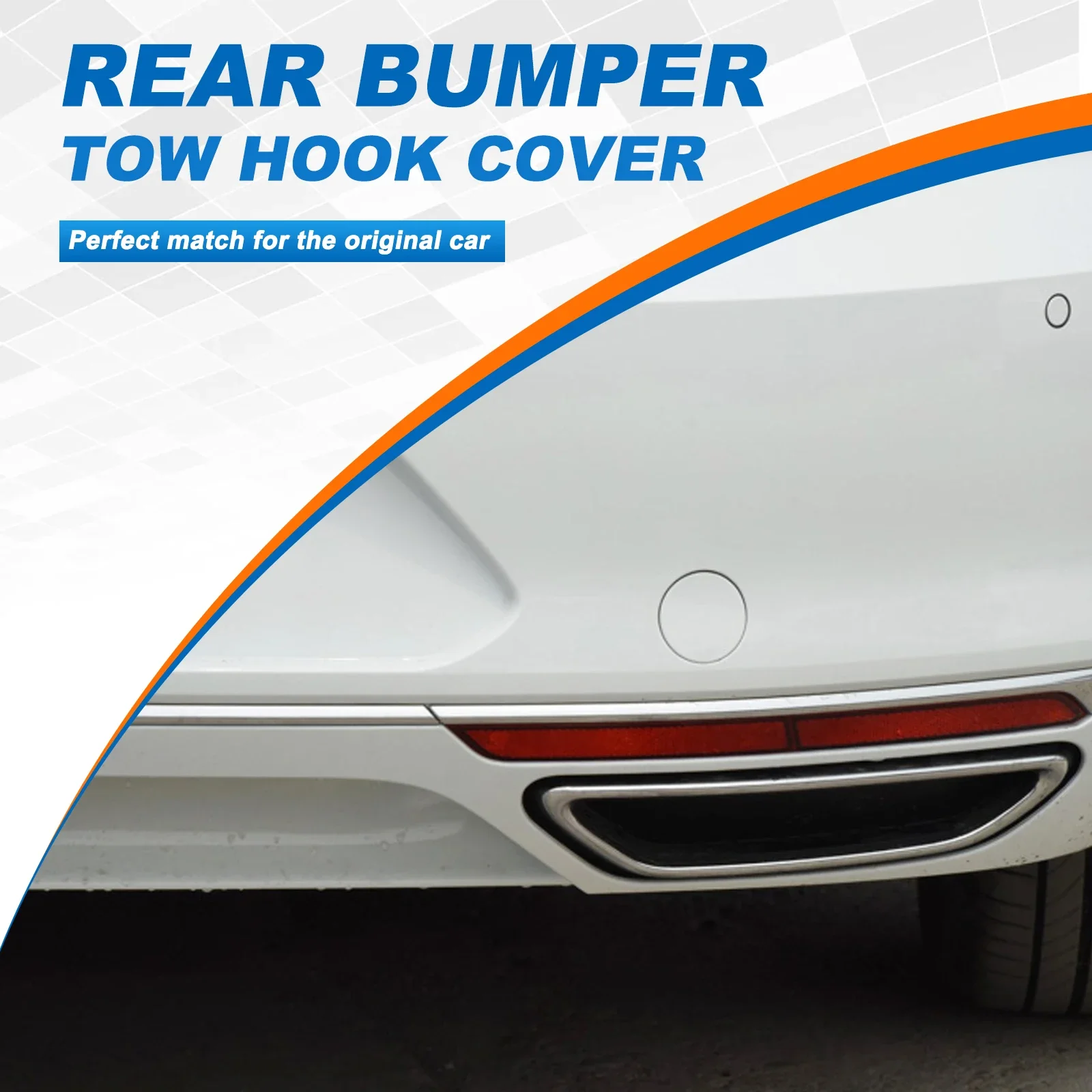 Крышка фаркопа заднего бампера - Фотография_5