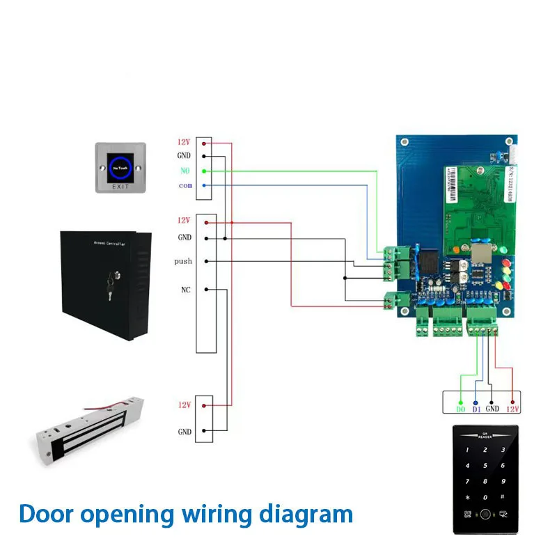 125 кгц id rfid wiegand считыватель - Фотография_5