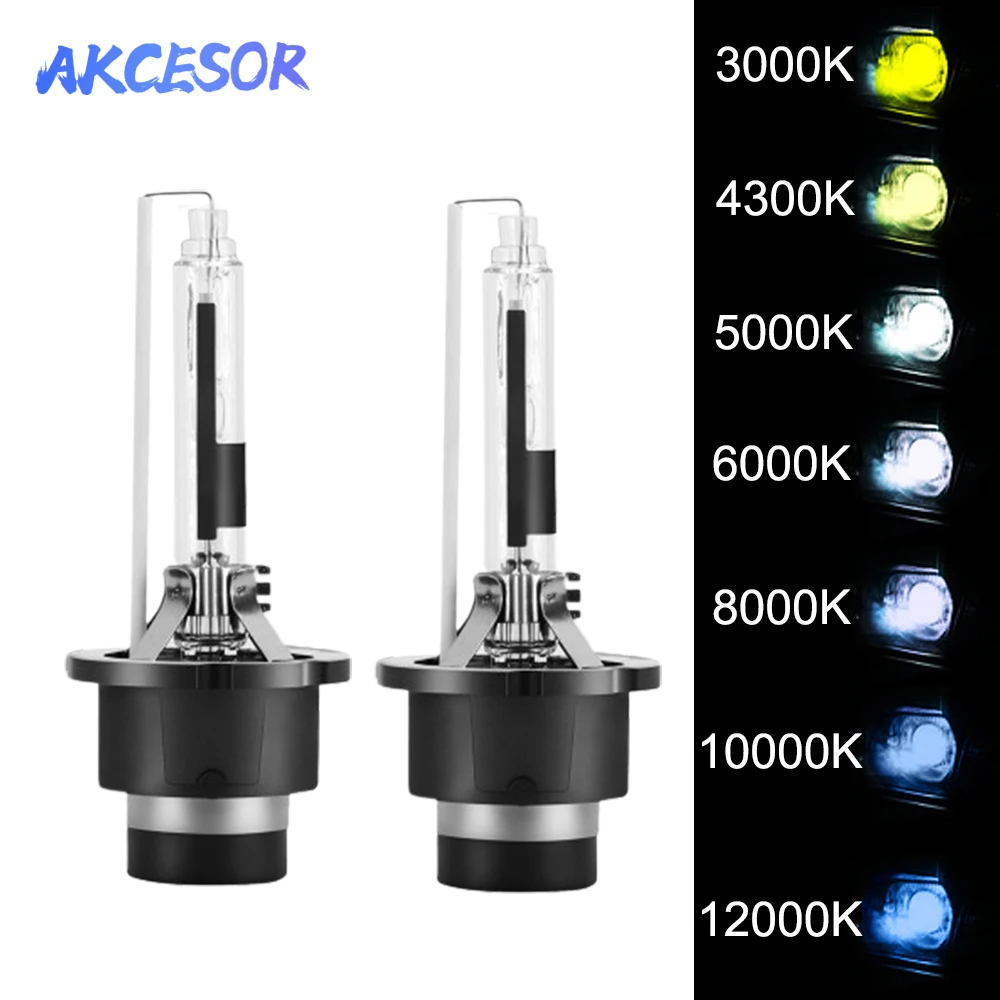 2x ксеноновые лампы d2s d2r d4s
