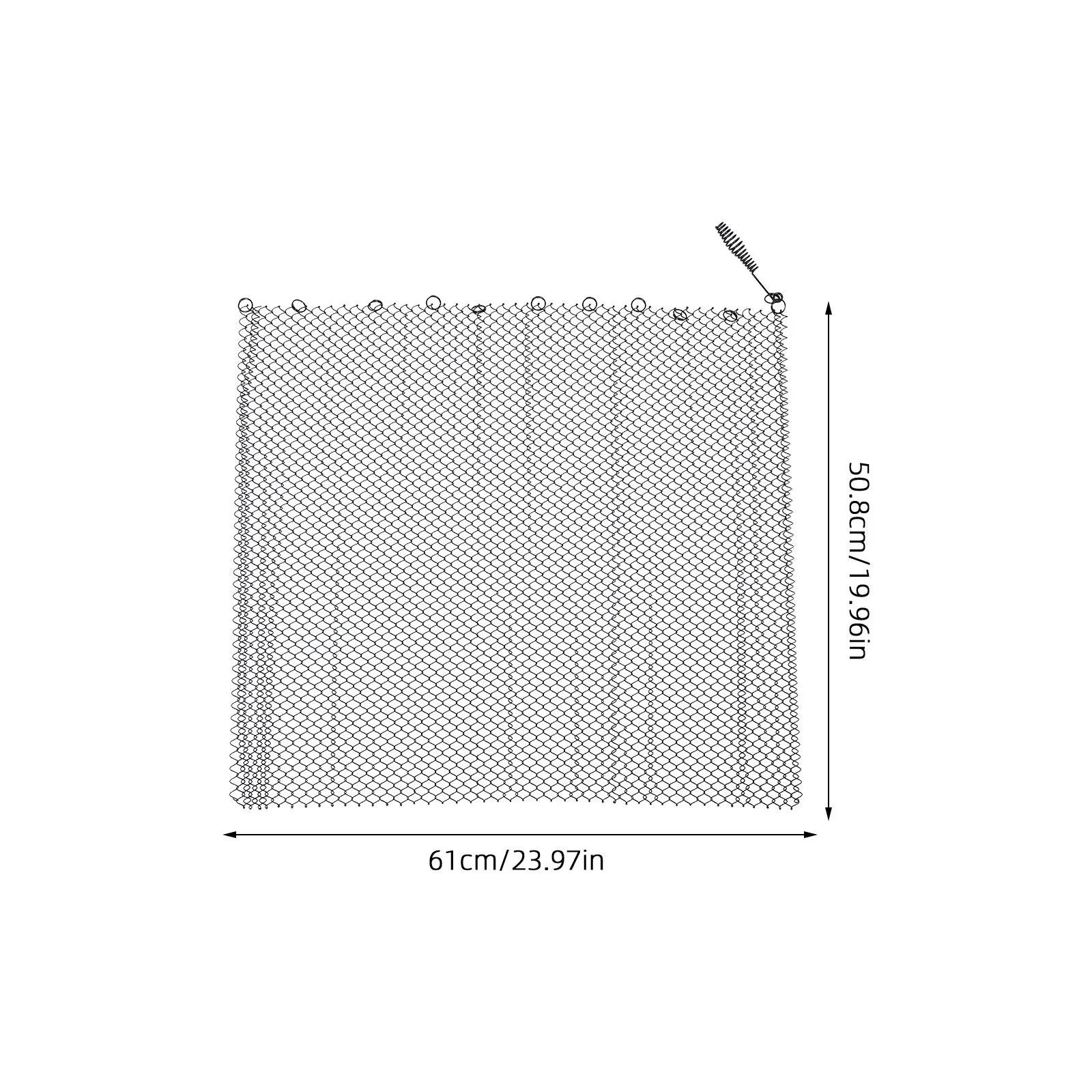 Сетчатая занавеска для камина - Фотография_5