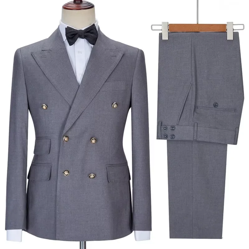 Элегантные розовые костюмы для мужчин - Фотография_4